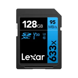 کارت حافظه LEXAR SD V30 128G