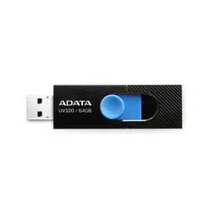 فلش A-DATA UV320 64G USB3.2(رنگ آبی مشکی)