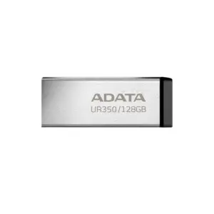 فلش A-DATA UR350 128G USB3.2(رنگ مشکی نقره ای)