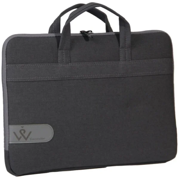 کاور لپ تاپ دسته دار برند SWONDER سوندر 15.6 اینچ - خاکستری