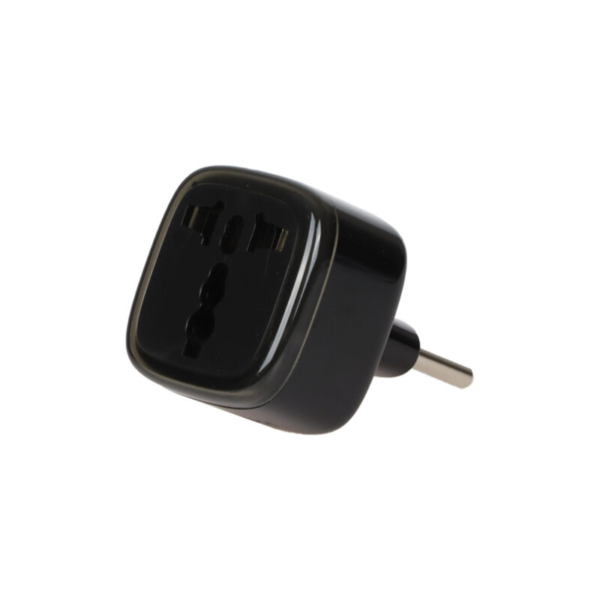 تبدیل 3 به 2 برق مدل A10E رنگ مشکی برند HADRON هادرون گارانتی مادام العمر هادرون توان