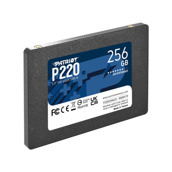 هارد SSD-SATA3 مدل P220 برند PATRIOT اینترنال - GB256 - گارانتی الماس