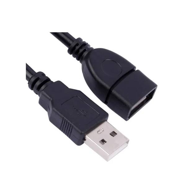 کابل افزایش USB2.0   برند الون ELEVEN  متراژ 3 مشکی گارانتی رایان آروند 12 مااه
