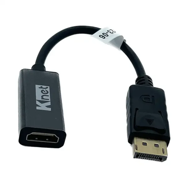 تبدیل کابلی DISPLAY TO HDMI برند KNET  مدل CODP2HD2 (مشخصات VER 1.2 ACTIVE 1080P)