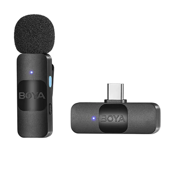 میکروفون MIC مدل BY-V10 برند BOYA بویا  1 کاربره - TYPE-C - گارانتی ایران بویا