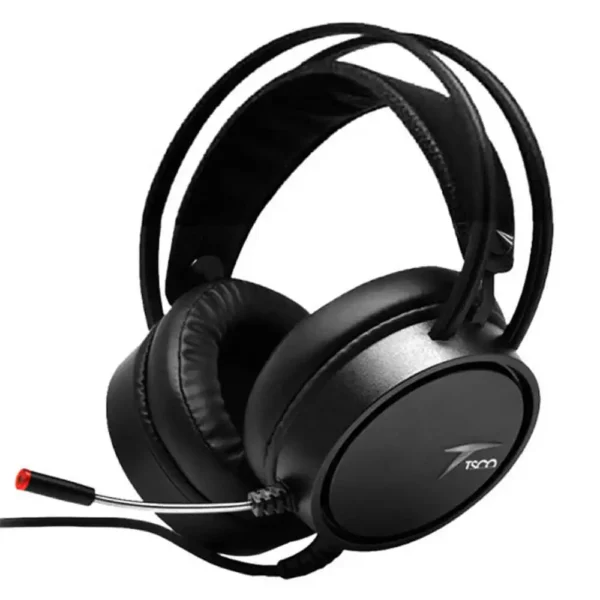 هدفون سیم دار گیمینگ مدل TH5155 برند TSCO تسکو مشکی - USB AUX - گارانتی توسن سیستم