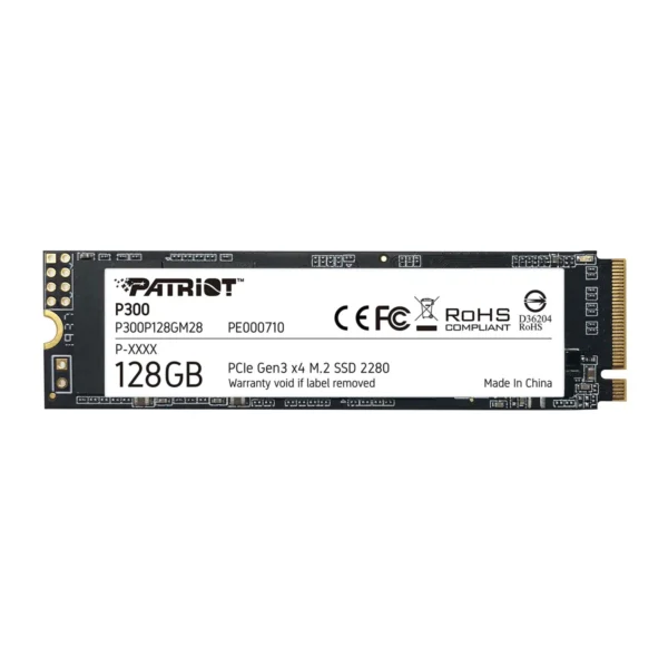 هارد SSD-M.2 مدل P300 برند PATRIOT اینترنال - اینترنال - GB128 - گارانتی الماس