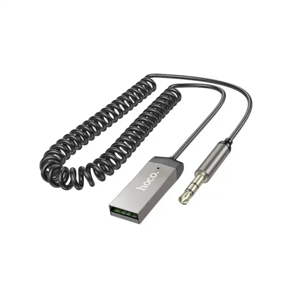 کابل بلوتوث ماشین مدل E78 برند HOCO هوکو  مشکی - گارانتی