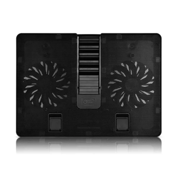 کول پد مدل U PAL برند DEEPCOOL دیپ کول-مناسب برای 14.1 تا 15.6 اینچ مشکی - گارانتی نیکان پاسارگاد 12 ماه