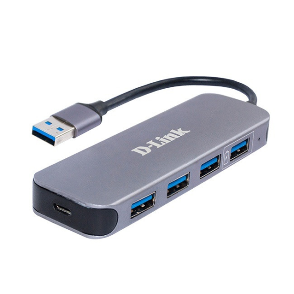 هاب USB3 مدل DUB-1340 برند دی لینک D-LINK چهار پورت گارانتی الماس