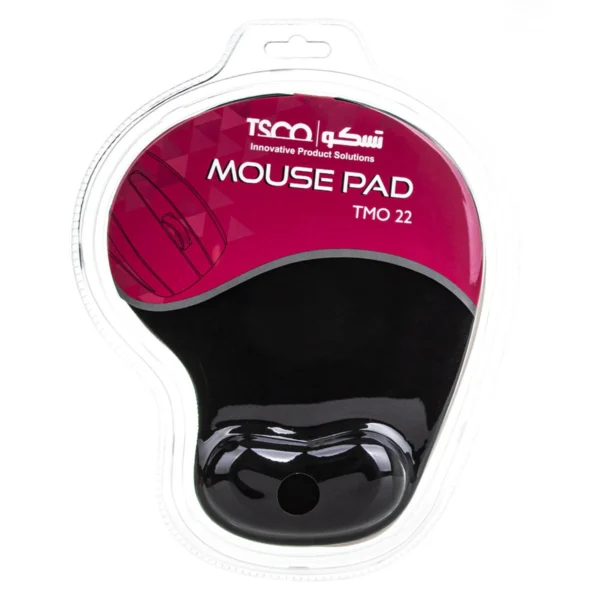 پد موس طبی مدل TM022 برند تسکو TSCO ژله ای مشکی گارانتی توسن سیستم