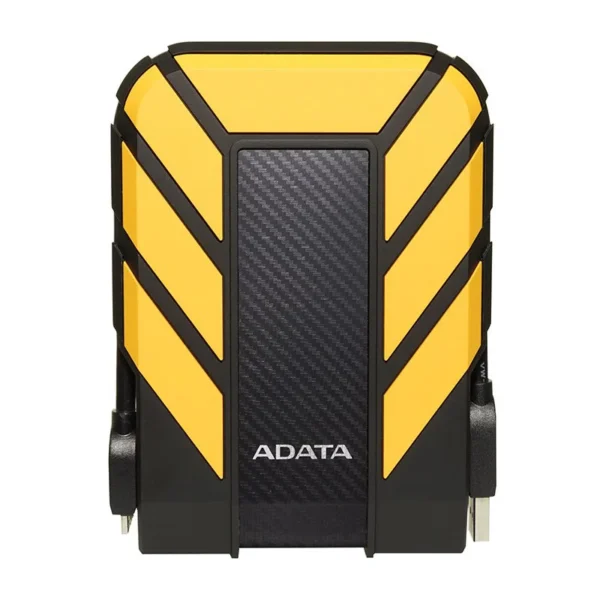 هارد HDD  مدل HD710PRO برند ADATA اکسترنال 1TBزرد+ضد آب+ضد شوک- گارانتی آونگ