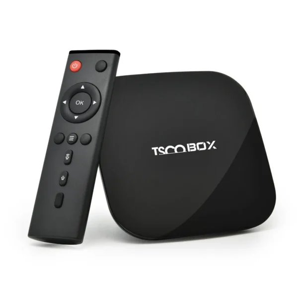اندروید باکس مدل TAB ECO برند تسکو TSCO  مشکی +اشتراک فیلیمو+BT V 4.0+ANDROID 10