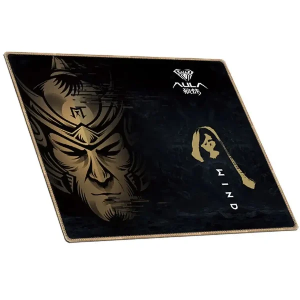 پد موس مدل MP-W برند AULA آئولا سایز 30*30 -مشکی طلایی