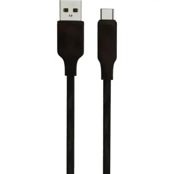 کابل شارژ مدل X-330 برند ایکس انرجی X-ENERGY USB TO TYPE-C+مشکی+گارانتی IPM