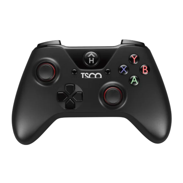 دسته بازی شوک دار بیسیم مدل TG135 برند TSCO تسکو مشکی - دانگل - گارانتی توسن سیستم