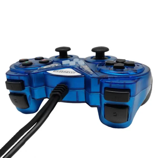 دسته بازی دوبل شوک دار فانتزی مدل MR-62 برند MACHER مچر آبی