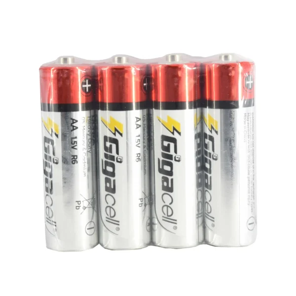 باتری قلم AA4 برند GIGACEL گیگاسل شیرینگ - 4تایی