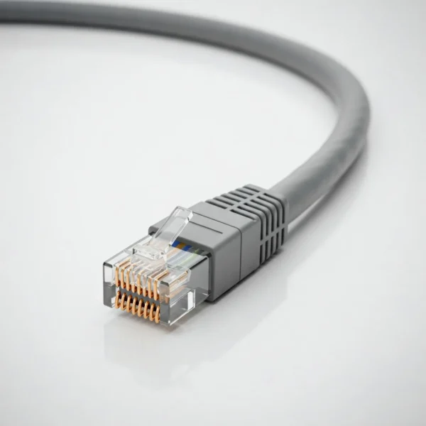 کابل شبکه CAT6 UTP برند BELDEN بلدن طوسی - 1 متر