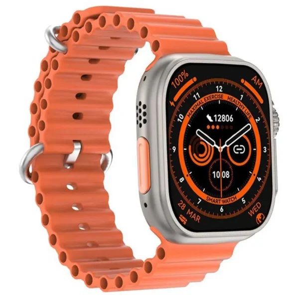 ساعت هوشمند مدل TSW8 ULTRA MAX N برند TSCO تسکو  طرح آپل - مشکی - گارانتی توسن سیستم