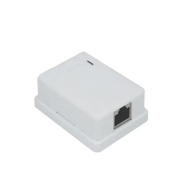 قاب روکار کیسون برند UBINET یوبینت تک پورت - سفید