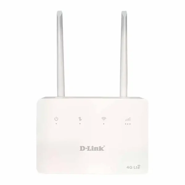 مودم سیم کارتی همراه و ثابت مدل DWR-921B برند D-LINK  سفید - سرعت 300مگ - گارانتی الماس رایان ایرانیان