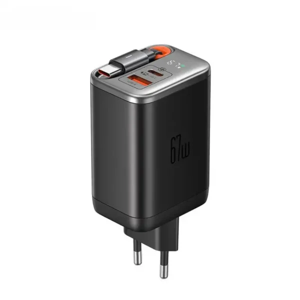 شارژر مدل CH-4280 برند MCDODO مکدودو  LED - 40W - کابل متصل - USB&TYPE-C