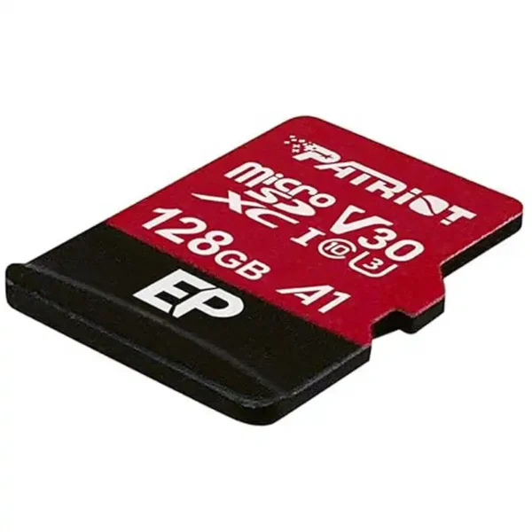 کارت حافظه MICRO SD مدل EP  برند PATRIOT پاتریوت 128GB - سرعت V30 - گارانتی الماس رایان ایرانیان