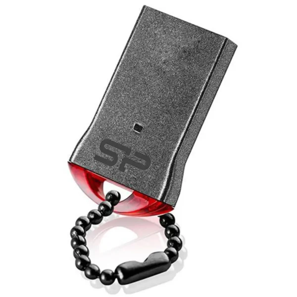 فلش مدل J01 برند SILICON POWER سیلیکون پاور 64GB + USB3 + گارانتی متین