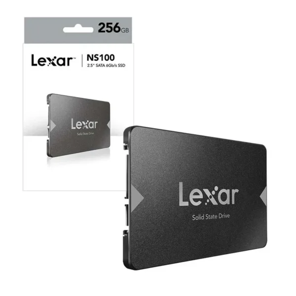 هارد SSD اینترنال مدل NS100 برند LEXAR لگزار  256GB - SATA - گارانتی حامی