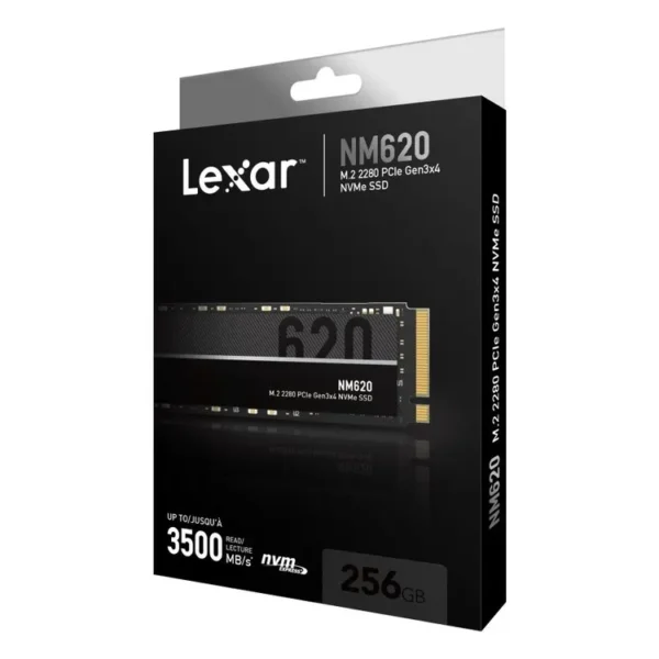 هارد SSD M.2 اینترنال مدل NM620 برند LEXAR لگزار 256GB - گارانتی MIT