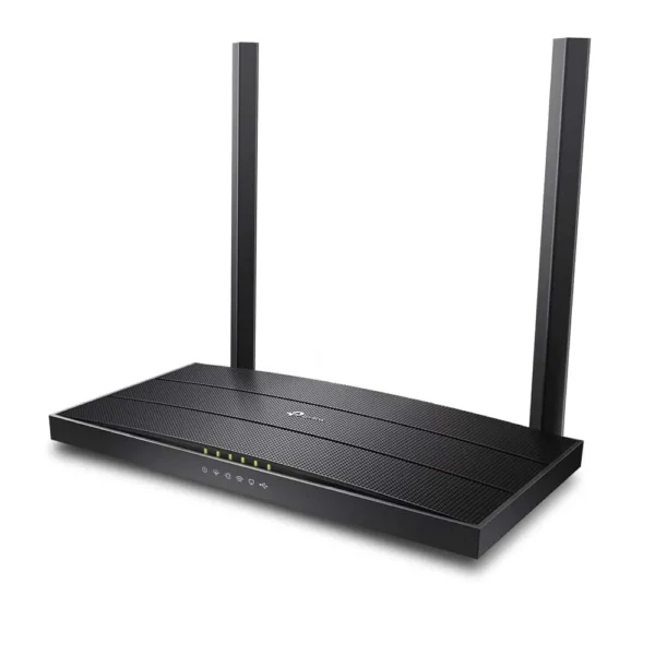 مودم ADSL/VDSL مدل ARCHER VR400 برند TP-LINK DUAL BAND - مشکی - گارانتی پارس ارتباط 36 ماه