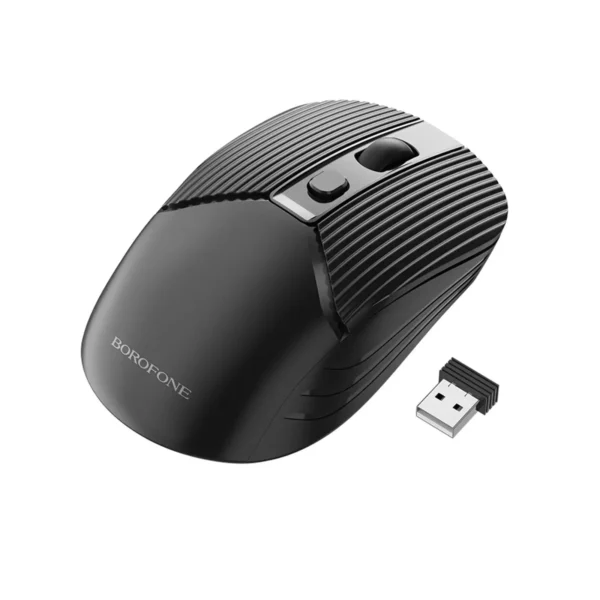 موس بیسیم مدل BG05 برند BOROFONE بوروفون مشکی