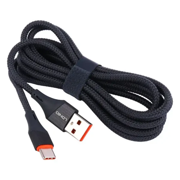 کابل شارژ MICRO مدل LS632 برند LDNIO الدینیو  متراژ 2 - W30