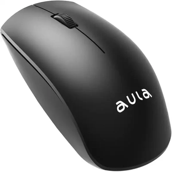 موس بیسیم مدل AM201 برند AULA آئولا  مشکی - گارانتی انزو سرویس 12 ماه