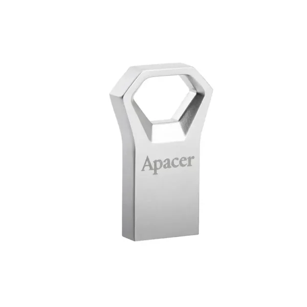 فلش مدل AH-11H برند APACER  64GB - USB2.0 - نقره ای - گارانتی متین