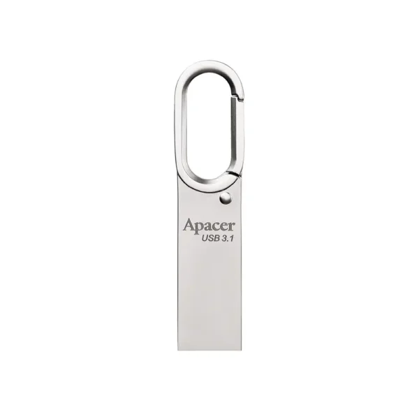 فلش مدل AH-15E برند APACER  64GB - USB3.2 - نقره ای - گارانتی متین