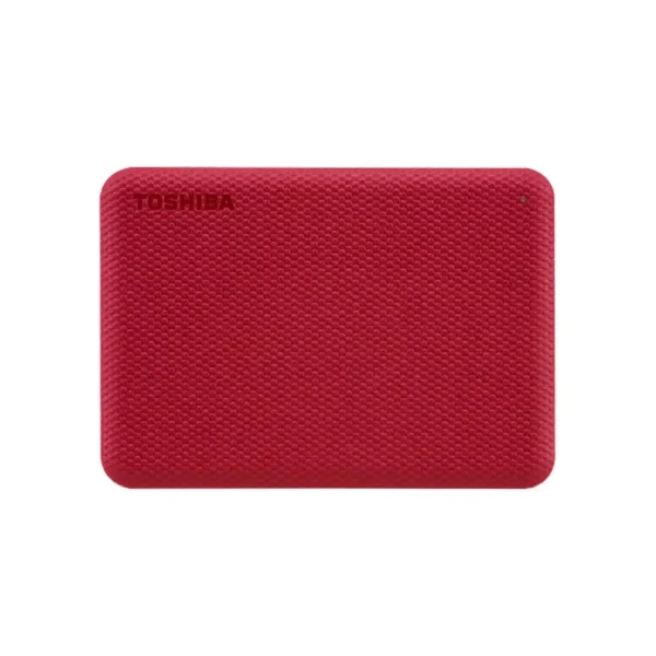 هارد HDD مدل CANVIO ADVANCE برند TOSHIBA توشیبا  1TB - اکسترنال - قرمز - گارانتی ماتریکس