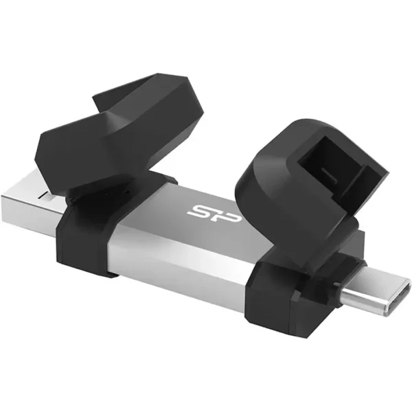 فلش مدل C51 برند SILICON POWER سیلیکون پاور 256GB - USB3.2 - TYPE C - گارانتی متین