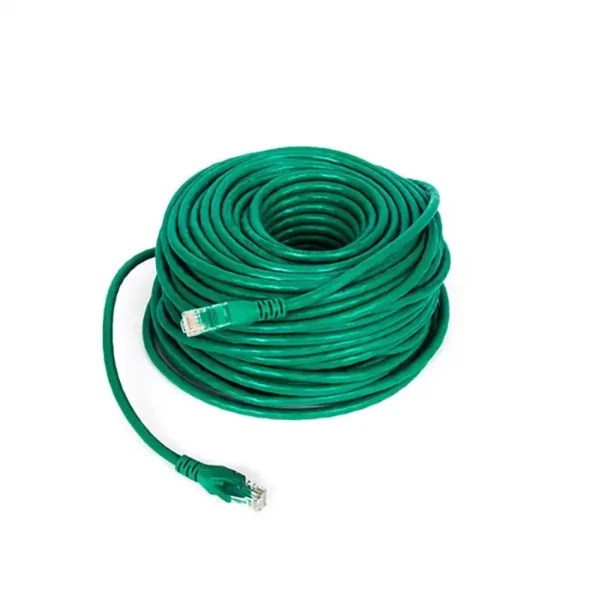 کابل شبکه CAT6 UTP برند BELDEN بلدن سبز 30 متر