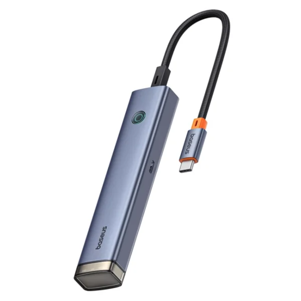 هاب TYPE-C مدل OH166 برند BASEUS بیسوس 6 پورت - USB3*2 - HDMI - TYPE C - گارانتی آونگ