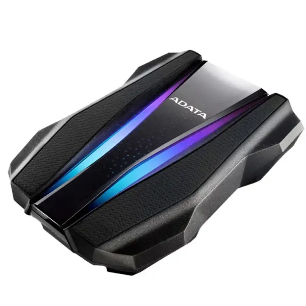 هارد HDD مدل HD770G برند ADATA  مشکی - 2TB - RGB - گارانتی آونگ