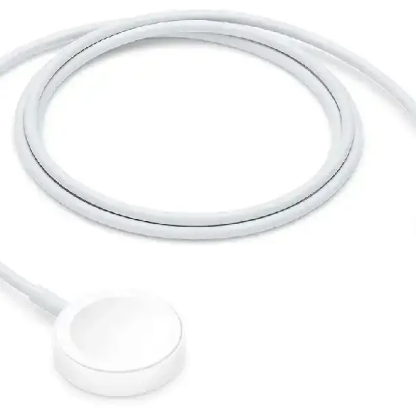 کابل شارژر اپل واچ  برند APPLE آپل متراژ 1 - سفید - مگنتی