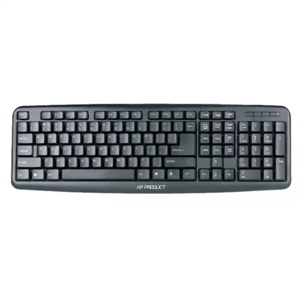 کیبورد سیم دار  مدل 8100 برند اکس پی xp مشکی