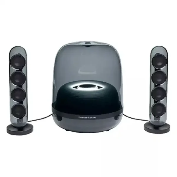 اسپیکر رومیزی 3 تکه مدل SOUNDSTICKS 4 برند HARMAN KARDON  مشکی - گارانتی ترا اونیکس
