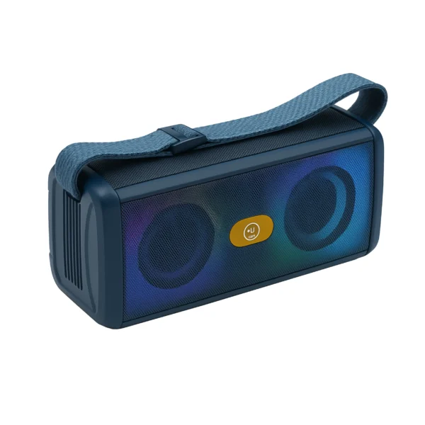 اسپیکر شارژی مدل B607G  برند اکس پی XP-بلوتوث رنگ آبی