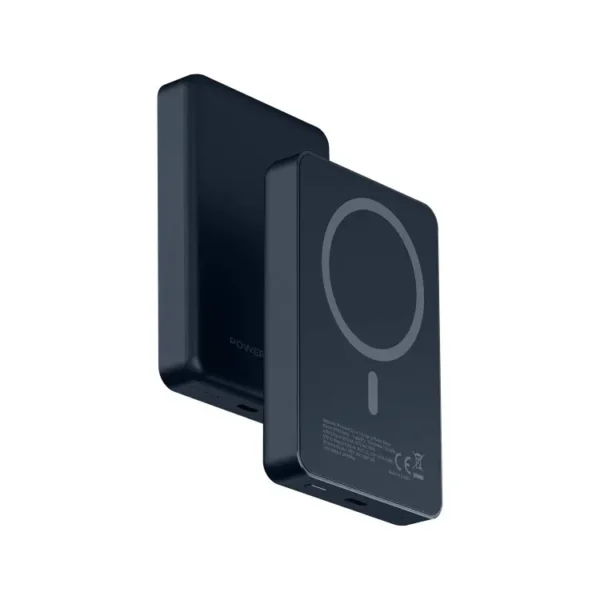 پاور بانک مدل PP034 برند POWEROLOGY پاورلوژی MAH10000 - شارژ بیسیم 15W - مشکی