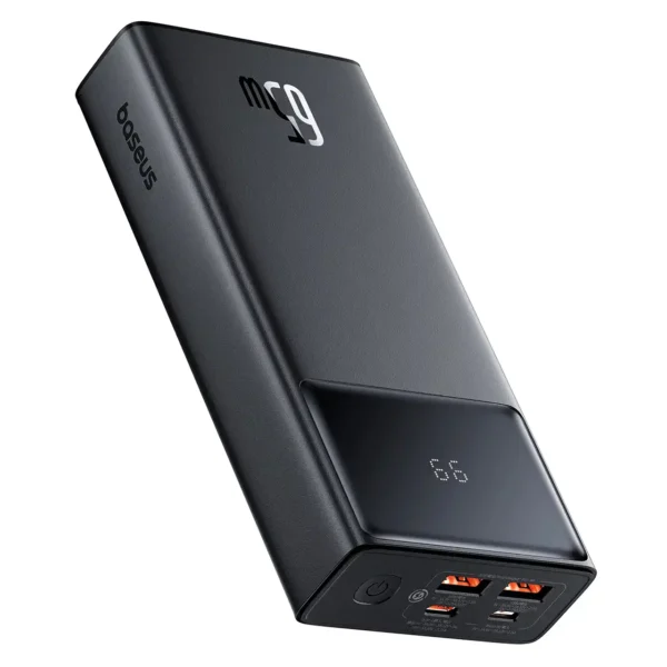 پاور بانک مدل STAR-LORD PPXJ2065 برند BASEUS بیسوس مشکی - MAH 20000 - 65W -