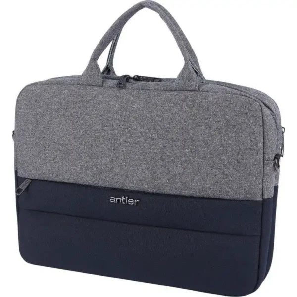 کیف دستی مدل B0155 برند ANTLER خاکستری - 15.6 اینچ