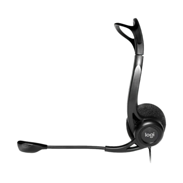 هدست سیم دار مدل H960 برند LOGITECH  لاجیتک مشکی-میکروفون دار-گارانتی نیکان پاسارگاد  12 ماهه